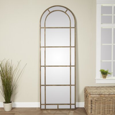 Alcott Hill Precious Arched Pier Contemporary Full Length Mirror