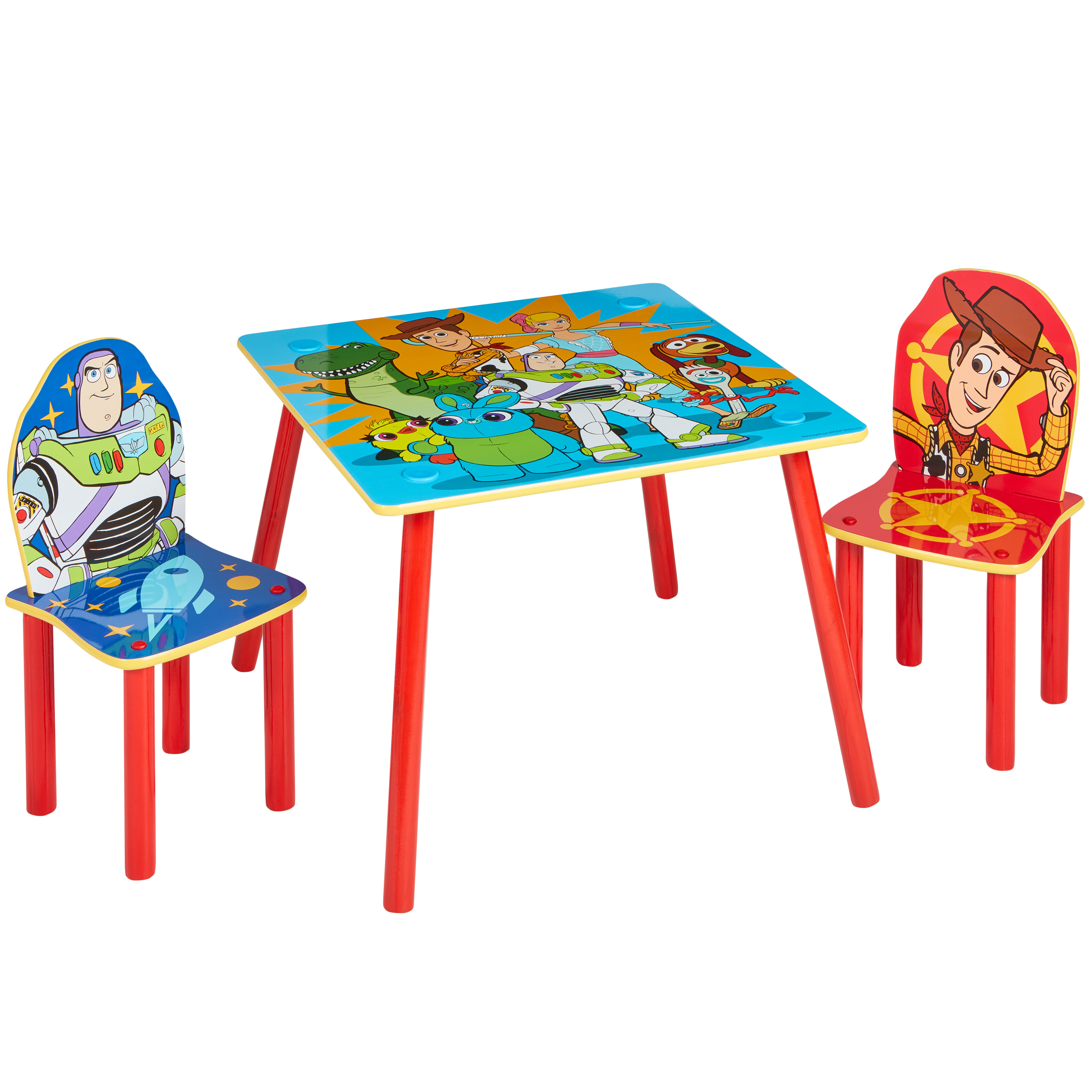 Disney Pixar Disney Toy Story Childrens 3 Piece Table And Chair Set Reviews Wayfaircouk