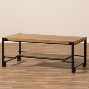 Go to store & view more images Williston Forge Mchaney Coffee Table with Magazine Rack