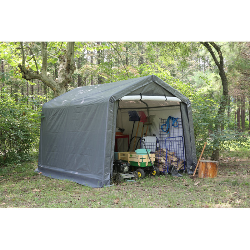 Weatherfast 8 Ft X 8 Ft Metal Portable Storage Shed Reviews
