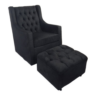 Go to store & view more images Darby Home Co Keiser Micro Swivel Glider and Ottoman