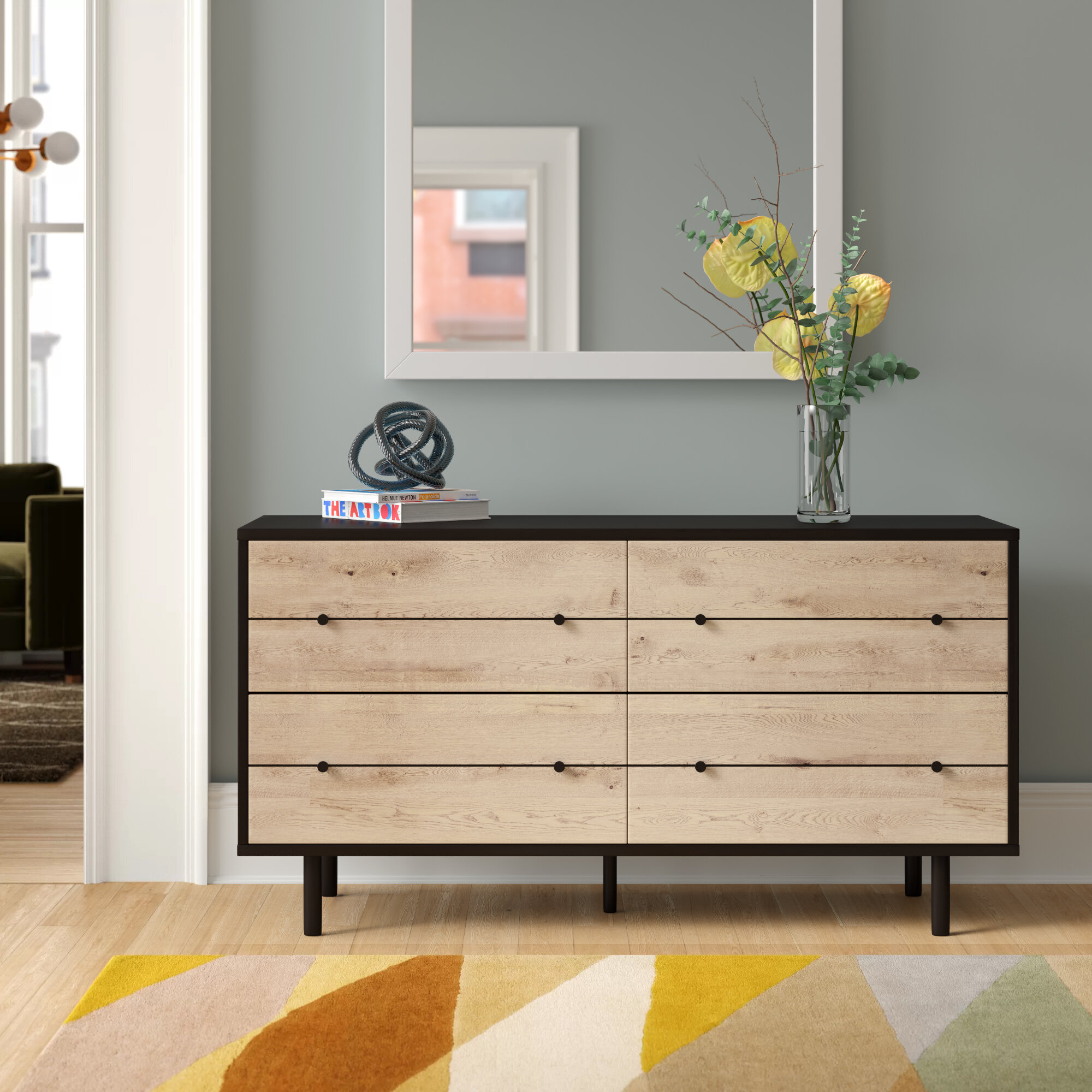 Foundstone Athena 4 Drawer Double Dresser Reviews Wayfair