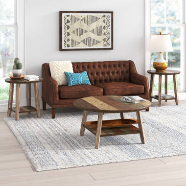 richville 3 piece coffee table set