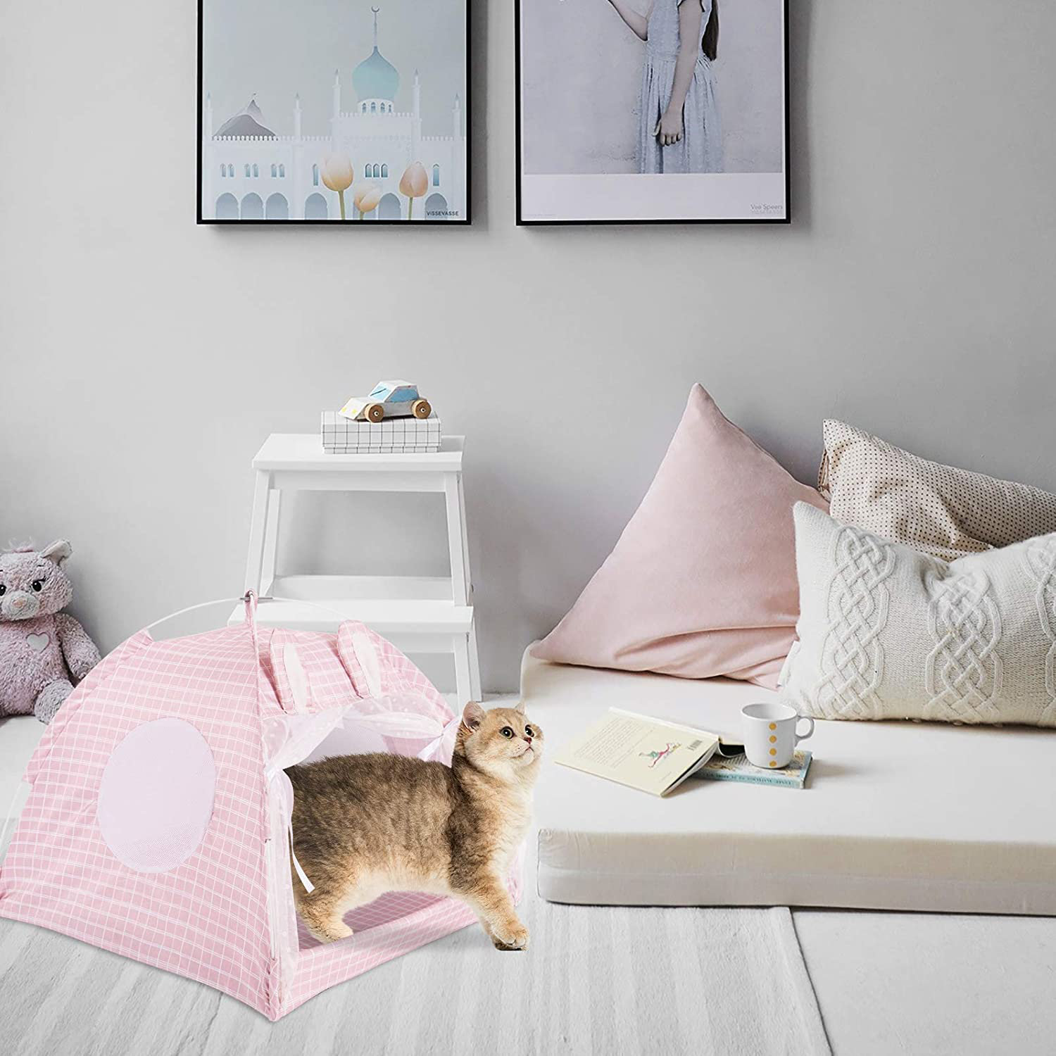 cat teepee bed