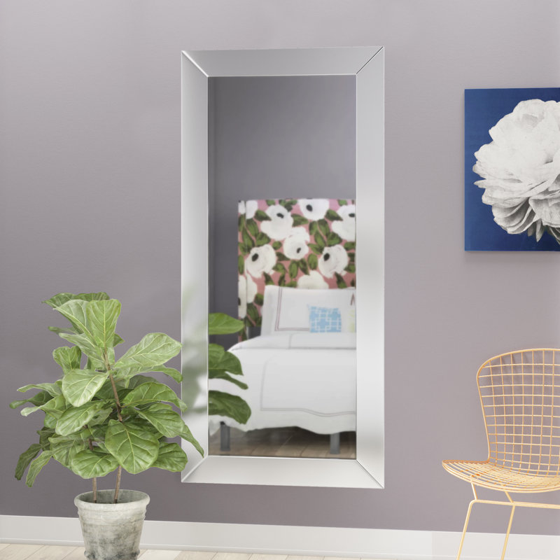 Willa Arlo Interiors Wide Distressed Full Length Mirror Reviews Willa Arlo Interiors Wide Distressed