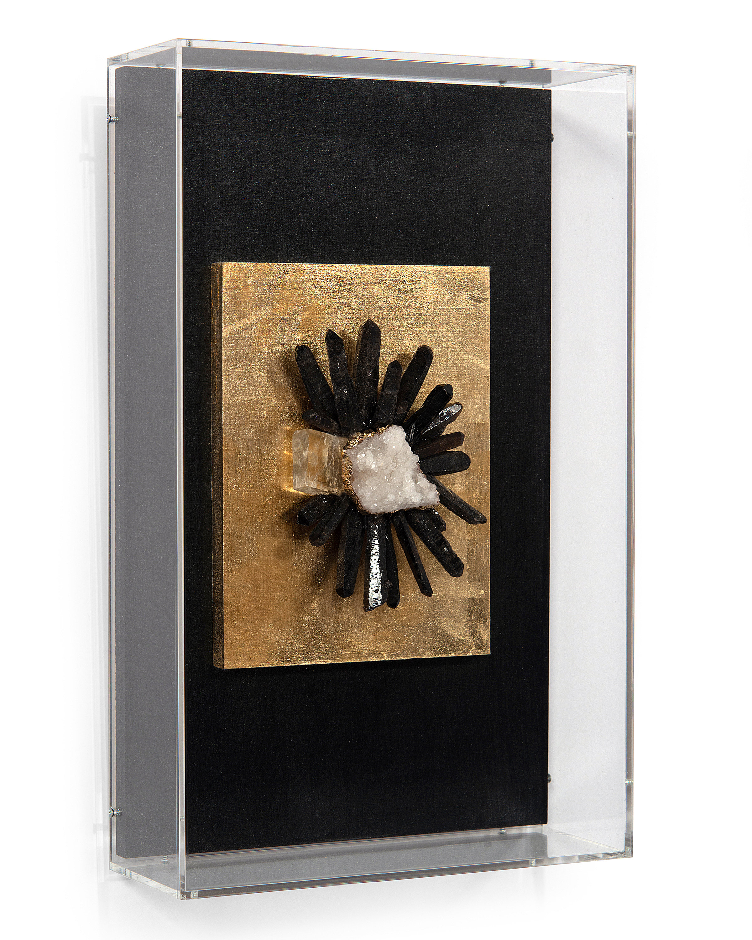 JohnRichard Black Calcite II Shadowbox Wall Décor Wayfair