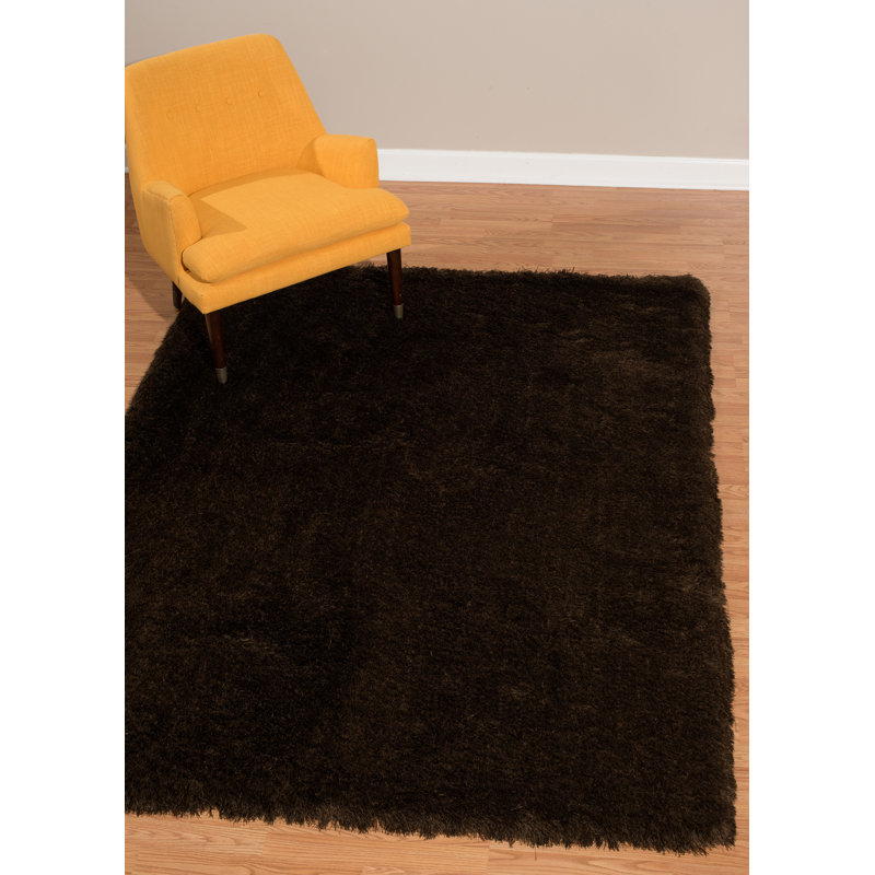 Latitude Run Kristian Brown Area Rug Reviews Wayfair