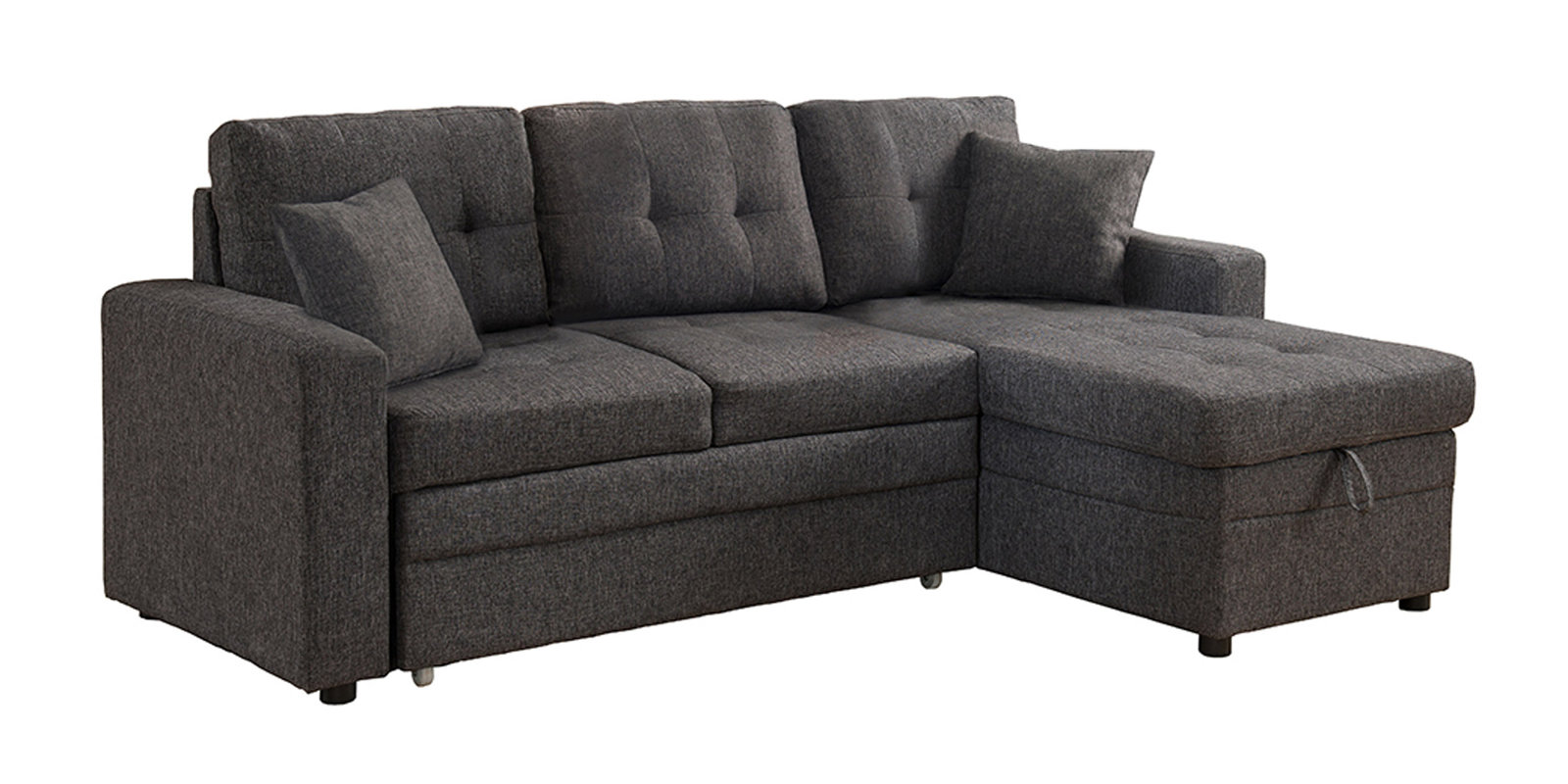 Laude Run Reider Sleeper Sectional Reviews Wayfair Reider Sleeper Sectional