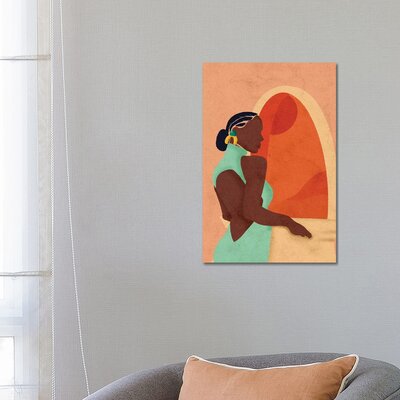 Pam by Reyna Noriega - Print East Urban Home Format: Wrapped Canvas, Matte Color: No Matte, Size: 26