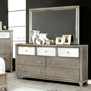 Rogers 7 Drawer Dresser with Mirror by Willa Arlo Interiors