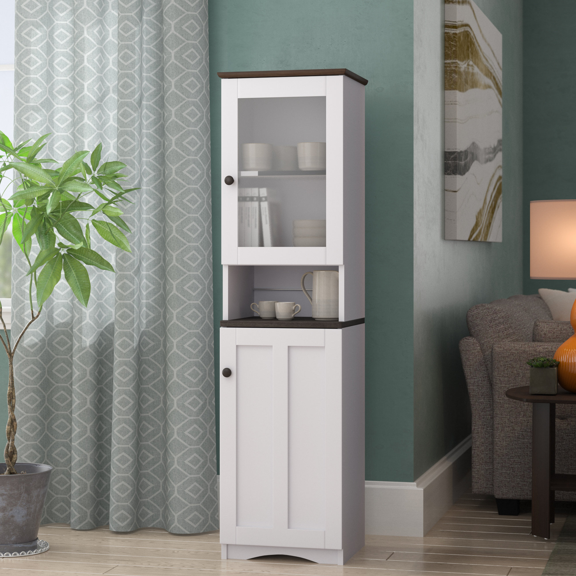 Andover Mills Lucrezia Dining Hutch Reviews Wayfair