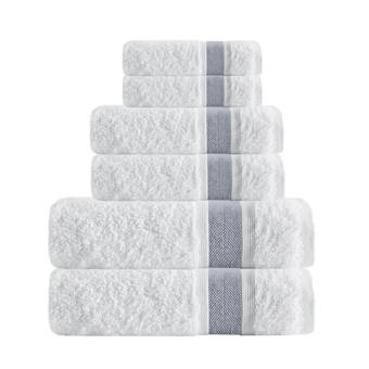 Birch Lane Claudine 6 Piece Turkish Cotton Towel Set Reviews Wayfair