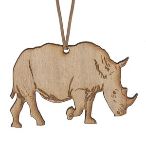 Rhino Hanging Figurine