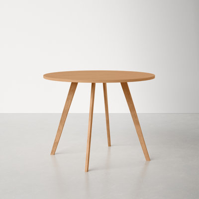 (incomplete only 1 box) Nikolai 40" Wood Dining Table