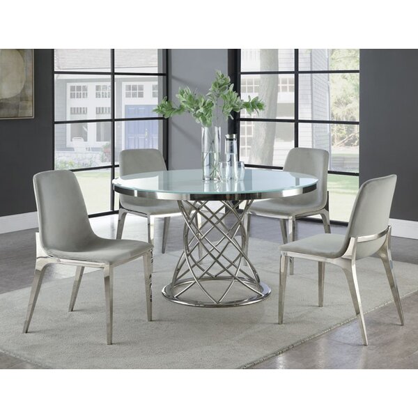 beulah 7 piece dining set orren ellis