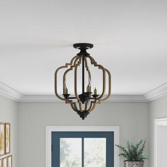 House Of Hampton Cheng 3 Light 9 Chandelier Style Tiered Flush Mount Wayfair
