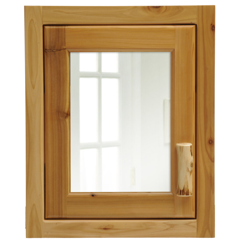 Fireside Lodge Cedar 18 X 22 Recessed Medicine Cabinet Wayfair