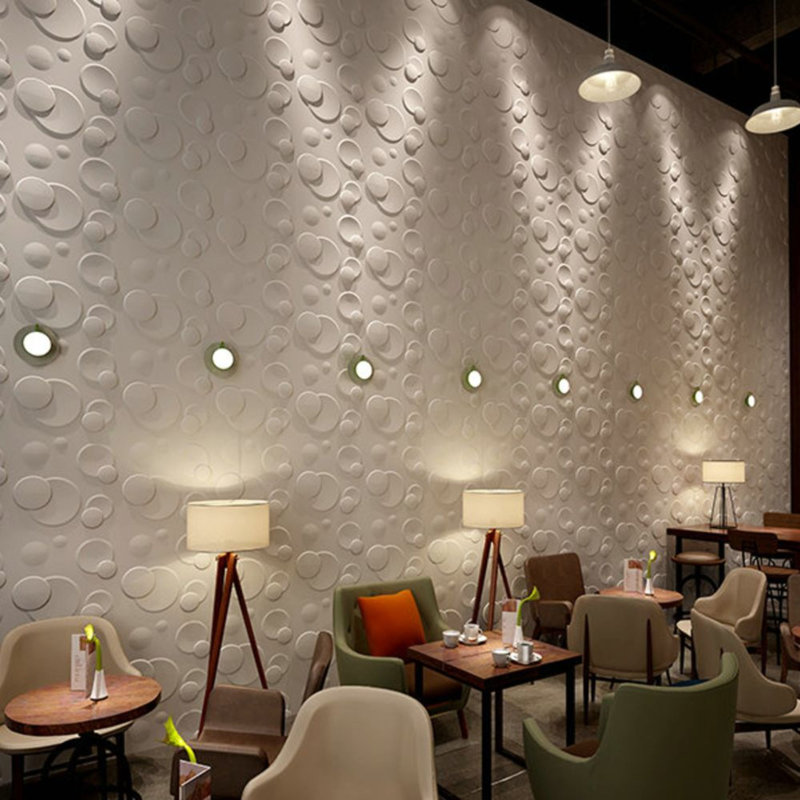 Porpora 20 X 20 Vinyl Wall Paneling In Bright White Wayfair