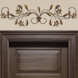 Metal Wall Art Scroll Wall Décor