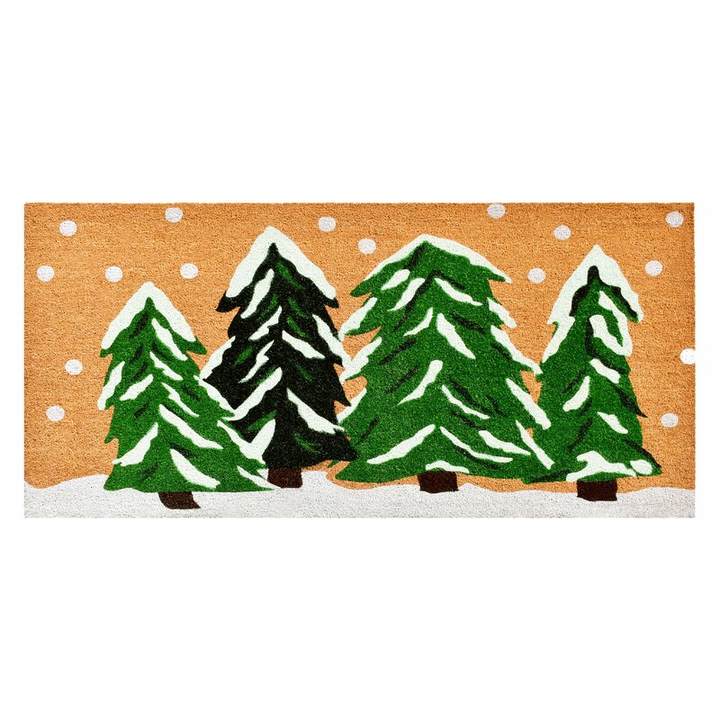 Winter Wonderland Non Slip Outdoor Door Mat Reviews Joss Main