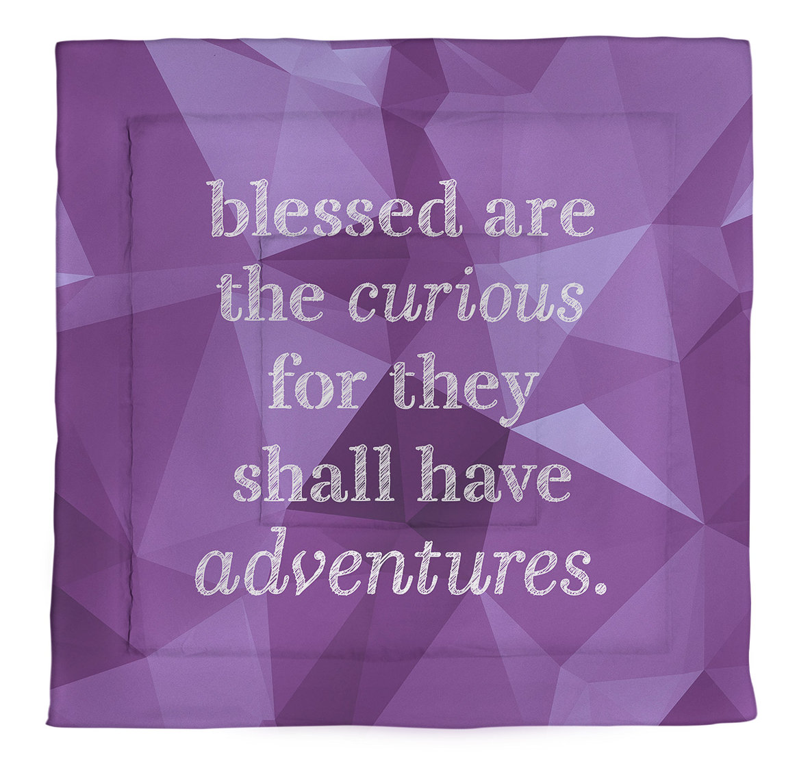 East Urban Home Curiosity Inspirational Quote Single Reversible Comforter Wayfair