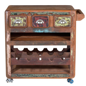 Wandbar mit Weinregal von Home Loft Concept