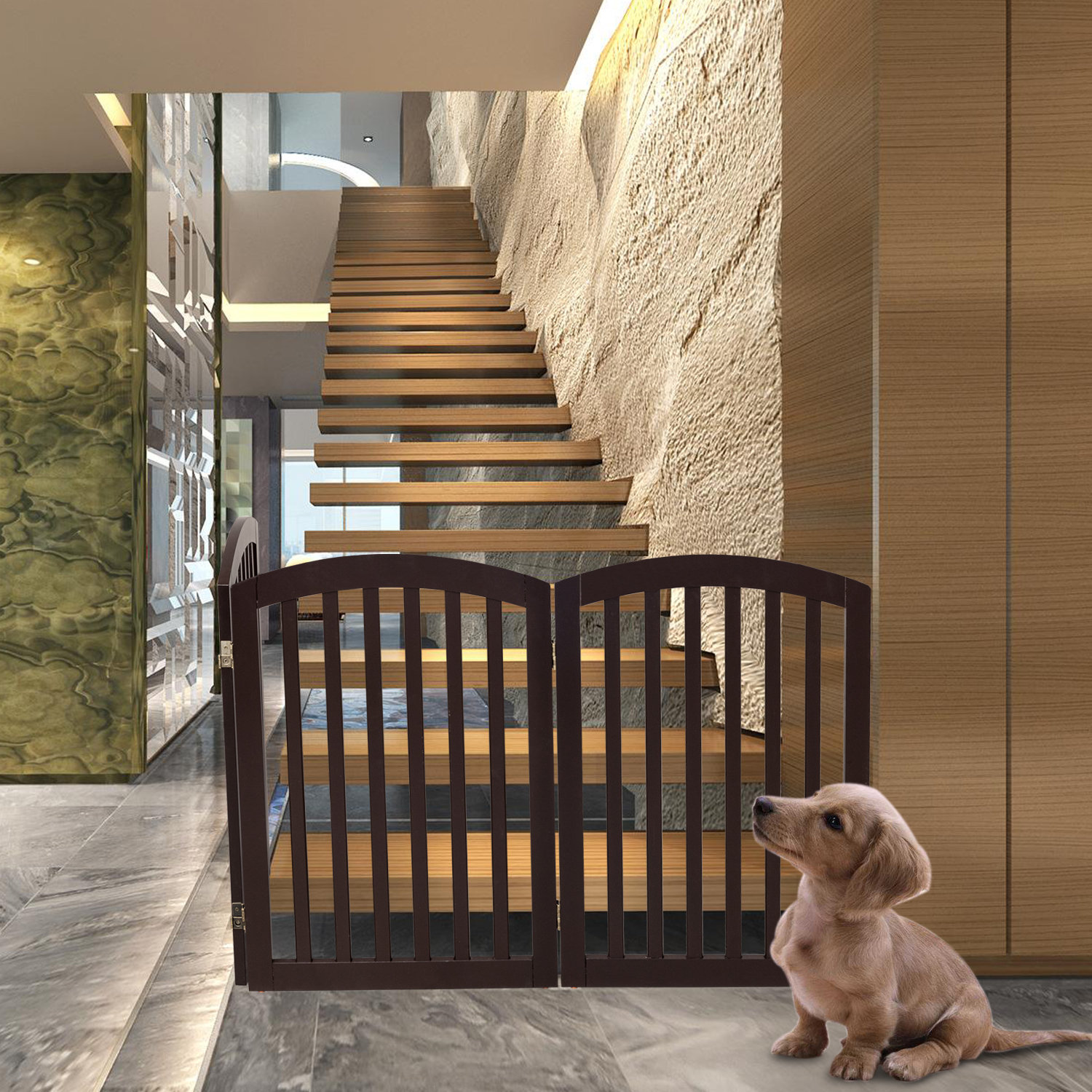 dog fence for stairs