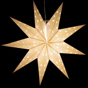 light up paper star