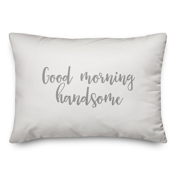 hello handsome good morning gorgeous pillows