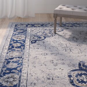 Johnston Woven Indigo Area Rug