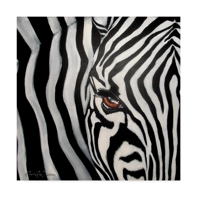 World Menagerie Zebra Face By Cherie Roe Dirksen Acrylic