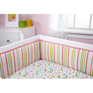 Elephantasia Traditional Padded Crib Bumper