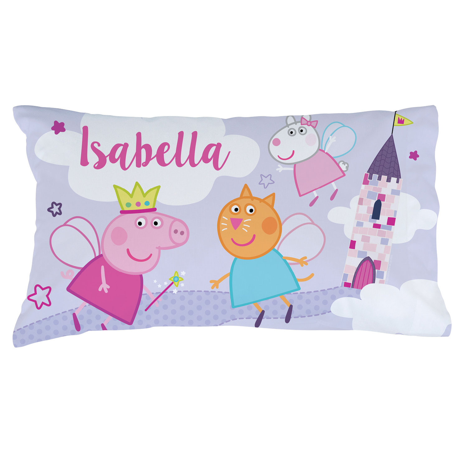Cps Personalized Peppa Pig Be A Princess Pillow Case Wayfair