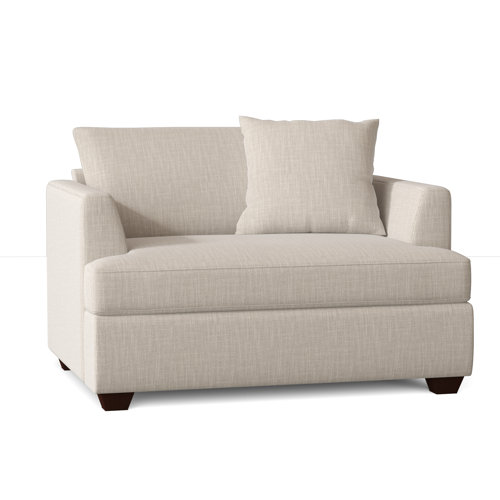 Wayfair Custom Upholstery Georgia Reclining 61 Square Arms Loveseat Reviews Wayfair
