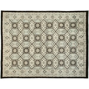 One-of-a-Kind Ziegler Hand-Knotted Ivory Area Rug