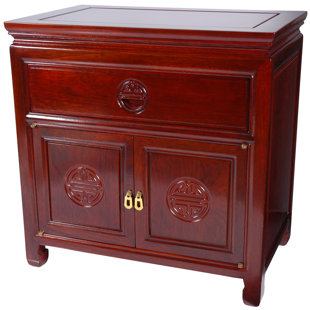 1 Drawer Nightstand by Oriental Furniture