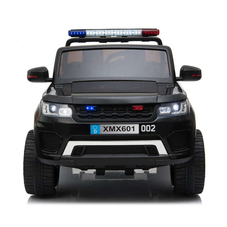 mototec police car 12v black