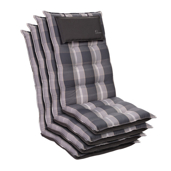 2019 Sitzkissen Gartenstühle Sessel Kissen Polster Auflagen Hochlehner 40*110cm 