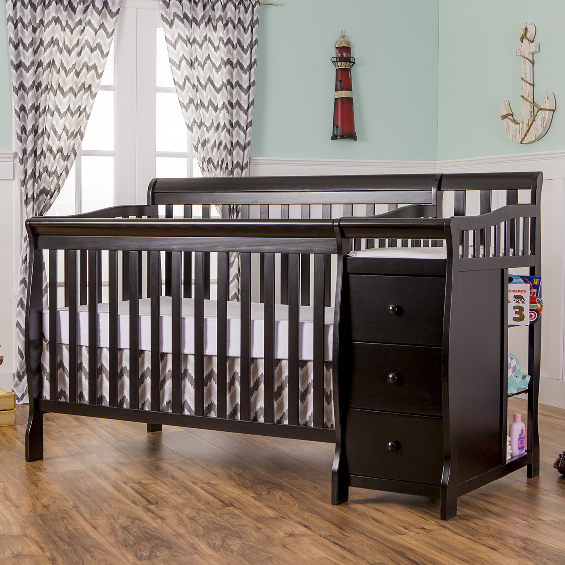 Dream On Me Brody 3 In 1 Convertible Crib And Changer Reviews Wayfair