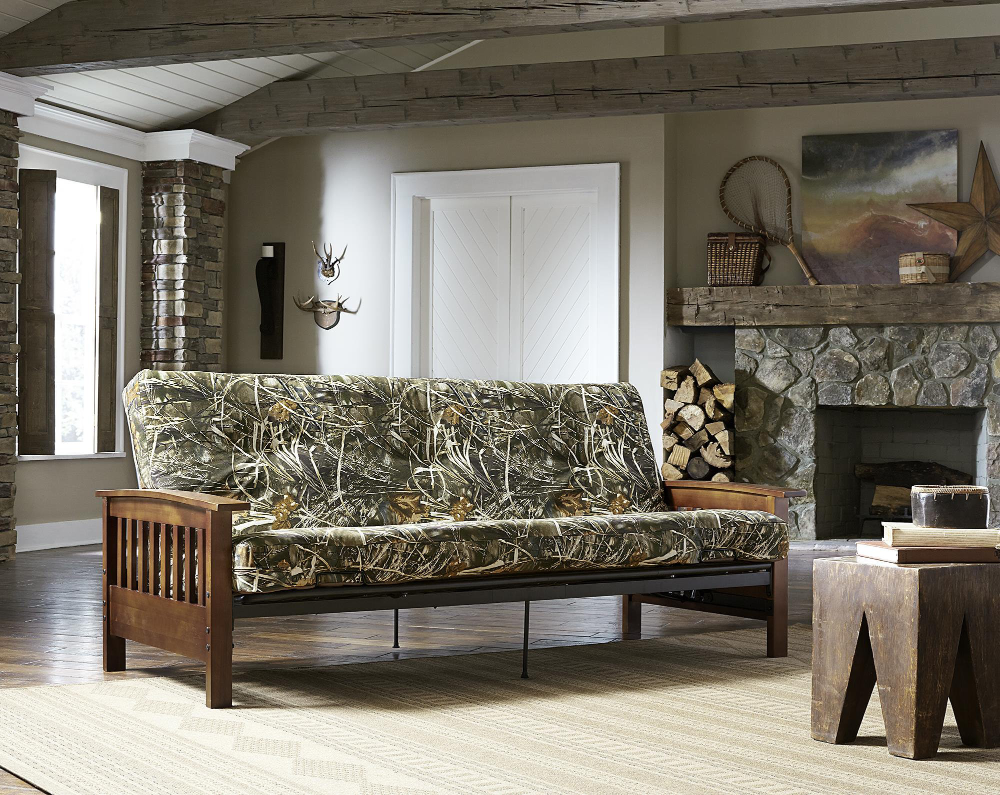 Dhp Realtree Max 5 Wood Futon And Mattress Reviews Wayfair Ca