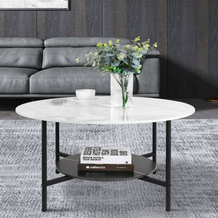 round stone top coffee table