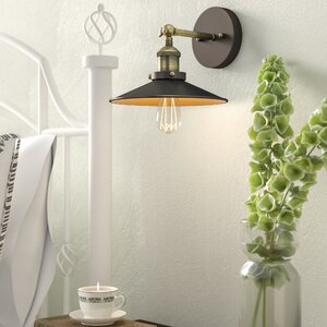 Bouvet 1-Light Steel Wall Sconce