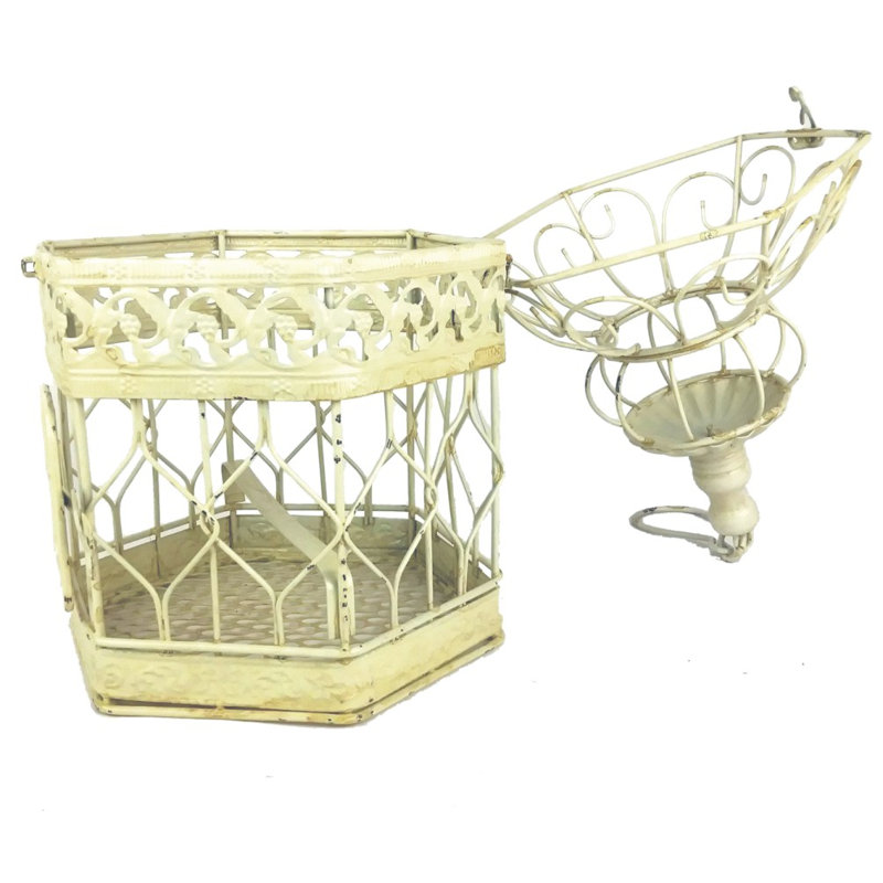 Ophelia Co Hadfield Decorative French Style Bird Cage Wayfair