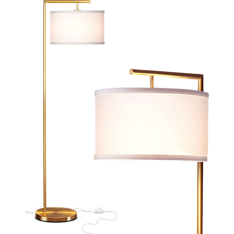 gold modern floor lamp