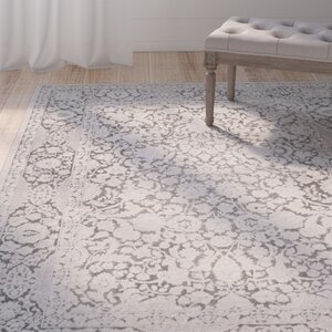 Pellot Dark Gray/Cream Area Rug