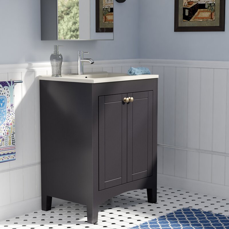 Charlton Home Brant 24 Bathroom Vanity Base Only Wayfair