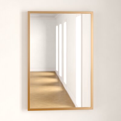 Gold Rectangle Wall Mirrors You'll Love in 2020 | Wayfair