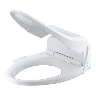 Go to store & view more images Kohler C3 Elongated Bidet Toilet Seat with Side Controls and Tank Heater