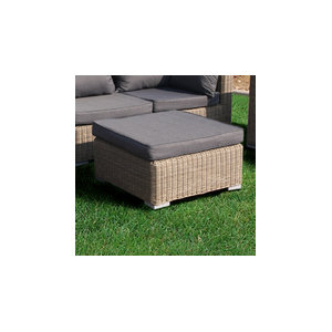 Gartenhocker West mit Kissen von Miloo Garden