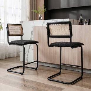 rattan bar stools wayfair